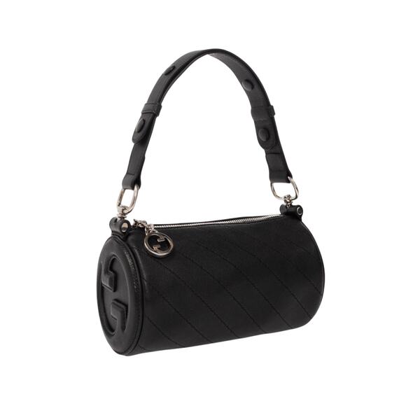 Gucci Blondie Mini Shoulder Bag Black Leather Adjustable Strap NIB $1,800 - Picture 1 of 14